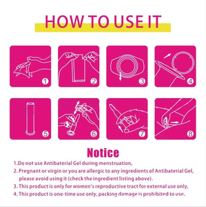 Marchio cinese di erboristeria che regola il gel per la cura dell'equilibrio delle donne di micro ecologia privata - Product Image 6