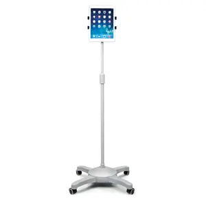 Verstellbarer Tablet-Ständer halter Rollender Bodenst änder Für POS-Ständer AIDATA