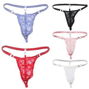 <b>Man</b> Lingerie <b>Thong</b> Transparent <b>Men's</b> Sexy Underwear - Product Image 6
