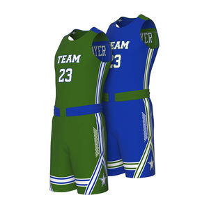 Uniforme de basketball réversible haut de gamme, design double face, vente en gros, usine - Product Image 4