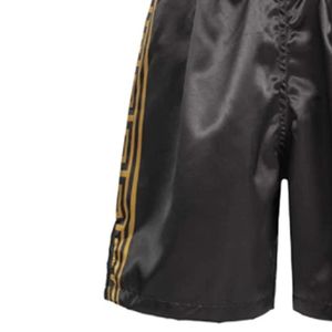 Pantalones Cortos de Muay Thai con Logotipo Estampado, Estilo Casual, Personalizados OEM, para MMA y Kick Boxing, Tejido de Poliéster Transpirable, Bordado, Venta al Por Mayor - Product Image 4
