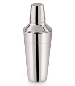 Shaker à cocktail martelé régulier barman en acier inoxydable - Product Image 2