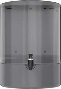 เครื่องกรองน้ำ Aqua Fresh Dolphin Blue RO พร้อมถังเก็บน้ำ 9 ลิตร ตัวเครื่องทำจากพลาสติก ABS เกรดสำหรับอาหาร ติดผนังหรือวางบนเคาน์เตอร์ได้ ระบบกรองน้ำบริสุทธิ์ - Product Image 2