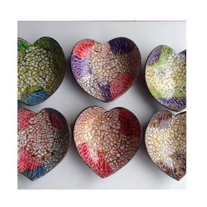 Sustainable Kitchenware Mother Of Pearl <b>Coconut</b> Bowl <b>Coconut</b> <b>Shell</b> Bowl Eggshell Gold Lacquer <b>Coconut</b> Bowl Vietnam Supplier - Product Image 5