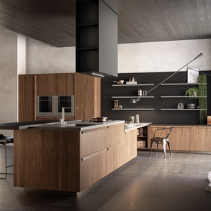 Gabinetes de Cocina Personalizados al por Mayor de JY Project, Modernos, Modulares, de Lujo, en MDF Pintado, Solución Completa Lista para Ensamblar, Isla de Cocina - Product Image 4