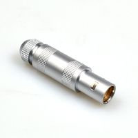 FFB.1S.405.CLAC52 1P BNC konektor koaksial tegangan tinggi 1-core Male untuk Las ultrasonik