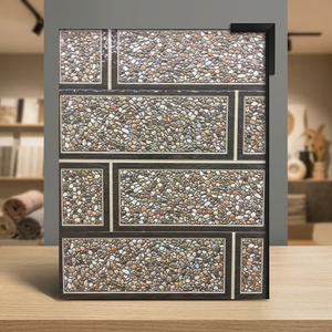Azulejos de Pared de Cerámica Impermeables de 30x60 cm, Diseño Cuadrado de 300x600 mm, Azulejos Digitales para Exteriores para Elevación de Edificios, Alta Calidad - Product Image 4
