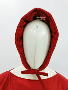 หมวกนักรบยุคกลางทำมือคุณภาพสูงบุผ้าฝ้าย สำหรับสวมใส่ใต้หมวกเกราะ ใช้สำหรับการจำลองประวัติศาสตร์ งานแสดงศิลปะ หรืองานฮาโลวีน - Product Image 5