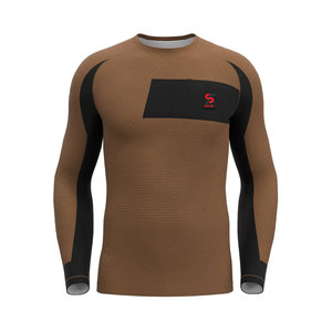 Tenue de sport à manches longues Solid Trader Advanced Performance, hautement flexible, respirante, confortable, vêtements de sport, rashguard - Product Image 1