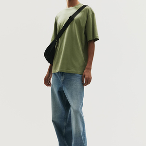 Vêtements personnalisés en gros à col rond pour ensemble t-shirt, short en coton et t-shirt pour hommes, vêtements d'occasion pour hommes - Product Image 2