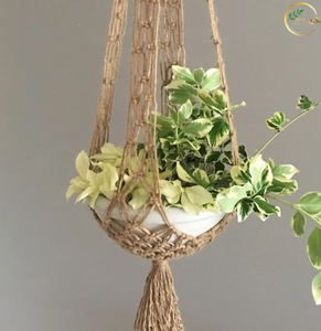 Tapiz de Yute Tejido a Mano Artesanal Tradicional con Textura Natural, Arte Decorativo Rústico para Pared - Product Image 5