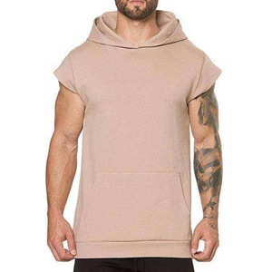<b>Men</b> Sleeveless <b>Hooded</b> Muscle Tank Workout Vest Athletic Fitness Shirt Breathable Training <b>Top</b> Lightweight Gym Sportswear - Product Image 4