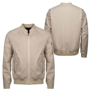 Chaqueta Bomber Personalizable para Hombre en Color Sólido, Material 100% Nailon, Chaquetas Bomber para Hombre de Alta Calidad - Product Image 4