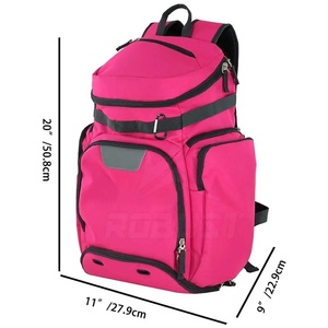 Sac à dos de basketball sur mesure de qualité supérieure pour hommes, en tissu doux, pour l'école, prix de gros, faible MOQ, avec sac à dos de basketball - Product Image 3