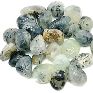 Figurine en cristal de préhnite naturelle polie de haute qualité, sculptée, pour la décoration intérieure, vente en gros - Product Image 1