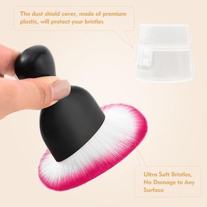 Brosses de nettoyage intérieur ultra-douces pour voiture, brosse unique pour dépoussiérer les accessoires de voiture, dépoussiéreur à poils doux, brosses de nettoyage - Product Image 2