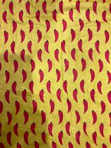 Prix d'usine Tissu en coton léger Nouvelle Arrivée Motifs Chilly Personnalisés Non-tissé Biologique Cardé pour Vêtements Sacs Garçons - Product Image 5