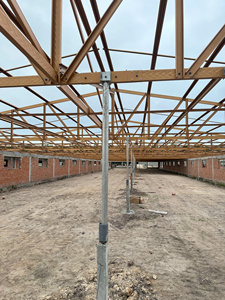 Eratek C100.100, Sistema de Armadura de Acero para Techos con Recubrimiento Duracoat, para Agricultura, Casas Residenciales en Vietnam, Estándar JIS, Ligero, Grado G550 - Product Image 4
