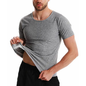 Breathable Workout Elastic Men Tight Quick Dry Running Sport Black White Shirts Men Compression Shirt Men - Product Image 3
