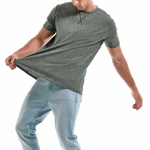 Customizable Designed Logo Men's Ringer T Shirt Versatile Vintage Summer Wear Comfortable Durable Fit Acid Washed Ringer Tee - Product Image 5