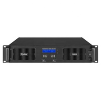 Amplificateur 900 Watts 1500 Watts 2 canaux 600 Watts Classe H 2U Amplificateur audio professionnel haute puissance