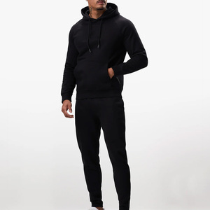 Factory Direct Mens Workout Tracksuit Set French Terry Custom Gym Tracksuit Men OEM Supplier - Product Image 2