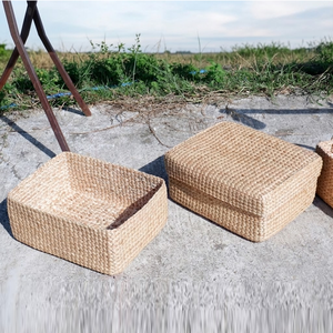 Panier en rotin tressé à la main de style traditionnel pour le rangement du pain et des fruits dans la cuisine – Paniers en rotin naturel durables pour usage quotidien 2026 - Product Image 1