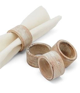 Delightful Finished Wooden Napkin <b>Ring</b> Upgrading Dining Arrangement With Warm Organic Appeal - Product Image 4