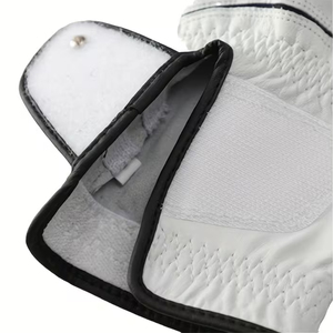 Guante de golf lavable de piel de oveja y microfibra de alta calidad para hombre, color blanco, Hyper Touch, para deportes. - Product Image 6
