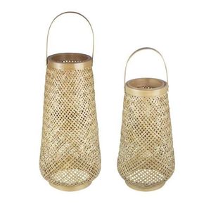 Pantalla de Lámpara de Mimbre Personalizada, Hecha a Mano, Tejida Naturalmente, para Decoración de Hogar, Restaurante, Hotel, Resort, Precio Económico - Product Image 3
