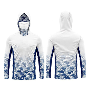 Sweat à capuche polaire imperméable et chaud pour homme, idéal pour la pêche et la chasse en extérieur, à manches longues, séchage rapide, protection UPF 50, personnalisable (OEM) - Product Image 5