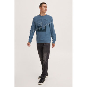 Sweat à capuche unisexe personnalisé en molleton 100 % coton imprimé pour l'hiver, grande taille, pour hommes et femmes, coupe oversize - Product Image 2
