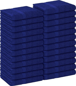 Toallas de Salón de Tela Avanzada, Desechables, Refrescantes, Tejido Jacquard, Resistentes al Calor, de Rápida Absorción, Mezcla de Algodón, Colección Profesional para Barbería - Product Image 6