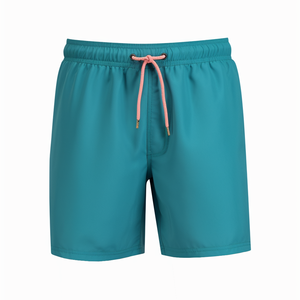Shorts pour hommes à couleur unie, séchage rapide, avec cordon de serrage, taille mi-haute, en tissu Oxford, style décontracté, avec poches, en vert, orange, marine, rose, bleu - Product Image 5