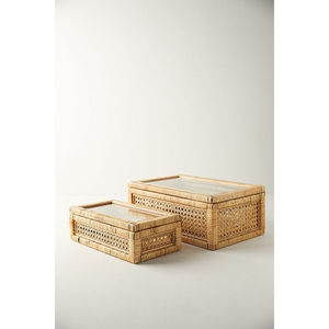 Mesas de centro y de café rectangulares de ratán de la mejor calidad, inspiradas en el arte rústico vintage, de diseño único, al precio más bajo. - Product Image 1