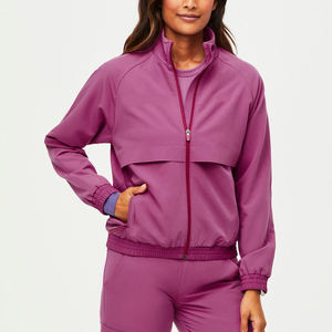 Chaquetas de Médico con Logotipo Personalizado, Uniformes Médicos Elásticos para Enfermeras, Uniformes de Hospital para Clínicas, Chaquetas de Uniforme Médico para Mujer - Product Image 1