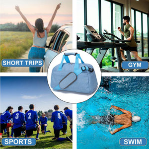 Water Resistant Gym Duffle <b>Bag</b> Travel Weekender <b>Bag</b> With Adjustable Shoulder Strap OEM ODM Supplier - Product Image 6