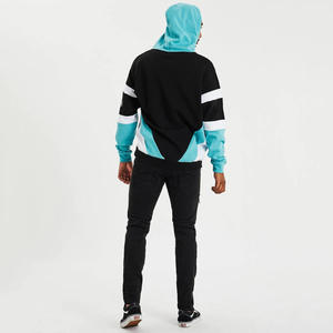 Sudadera con Capucha Plana Bordada para Hombre, de Algodón y Felpa, Bordado Plano Personalizado, Fabricante de Ropa al por Mayor con Marca Privada - Product Image 4