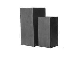 [Jason] Juego de 3 Macetas Redondas de Hormigón Blanco con Diseño Acanalado Moderno, Macetas de Cemento para Jardín y Paisajismo - Product Image 5