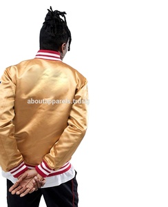 เสื้อแจ็กเก็ตผ้าซาตินสำหรับผู้ชาย,ออกแบบได้ตามต้องการ - Product Image 2