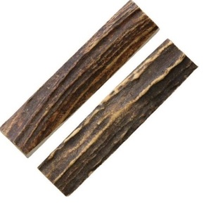 Écailles de couteau en os à finition naturelle, brutes, pour la fabrication de manches de couteaux de chasse faits main sur mesure - Product Image 6