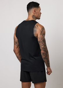 New Fashion Solid Sleeveless Sports Tank Top Custom Men's Basketball Running Training Fitness Gym <b>Vests</b> Shirt - Product Image 2