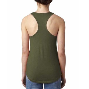 Women's Gym <b>Top</b> Tank Workout Breathable Fabric Running tank <b>top</b> for DTG print - Product Image 4