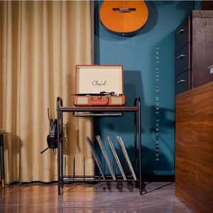 Armadietto Portagioie a Muro Bianco a 4 Livelli con 6 Cassetti, 8 Luci LED Blu, Specchio Non Integrale, Organizzatore per Gioielli in Legno - Product Image 2