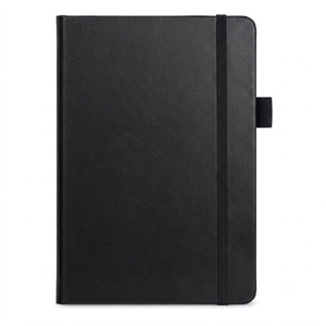 Aurelux Professional Dark Blue Hardcover Daily Journal Notebook Elastic Band Closure Pen Holder Model RE0510 PU Velvet Cover - Product Image 4