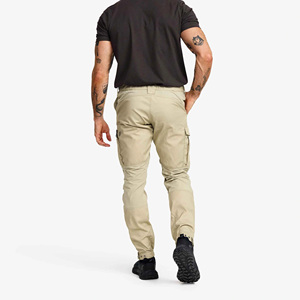 Men's Khaki Cargo Pants Regular Fit Quick Dry Breathable Oxford Fabric <b>Button</b> Fly Outdoor Hiking Waterproof Eco-Friendly All - Product Image 3