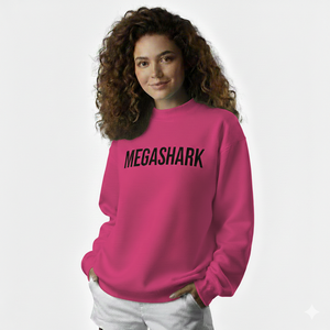 Sweat-shirt d'hiver ample pour femme, col montant, style décontracté, en molleton de coton et polyester, confortable, style urbain, avec broderie sur le devant - Product Image 5