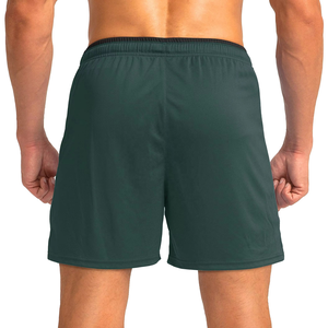 Mens Casual Stylish Relaxed Fit Summer Quick Dry <b>Knitted</b> Running Shorts with Front Logo and Side Pockets - Product Image 2
