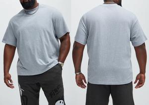 Camisetas de Algodón Orgánico 100% de Alta Calidad al por Mayor para Hombre, Camisetas Lisas de Manga Corta, Camisetas Promocionales Baratas 100% Algodón - Product Image 6