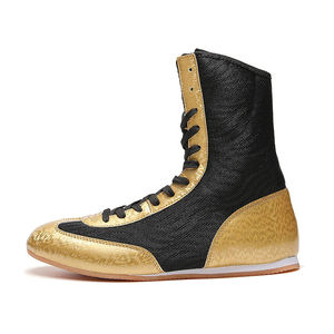 Chaussures de boxe pour femmes de marque personnalisée, modèle RS-BS-01, dernier design, très légères, respirantes, en mesh, antidérapantes, à lacets, haute tige. - Product Image 2